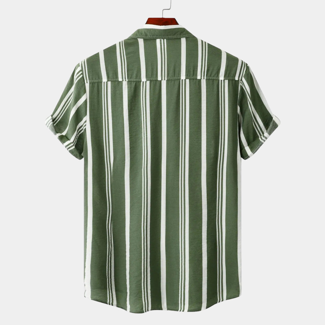Camicia uomo a righe elegante