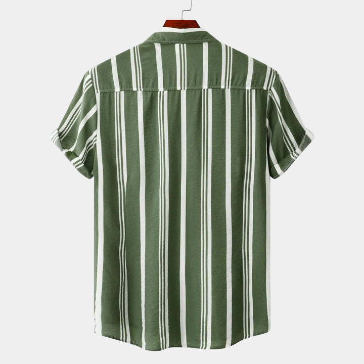 Camicia uomo a righe elegante