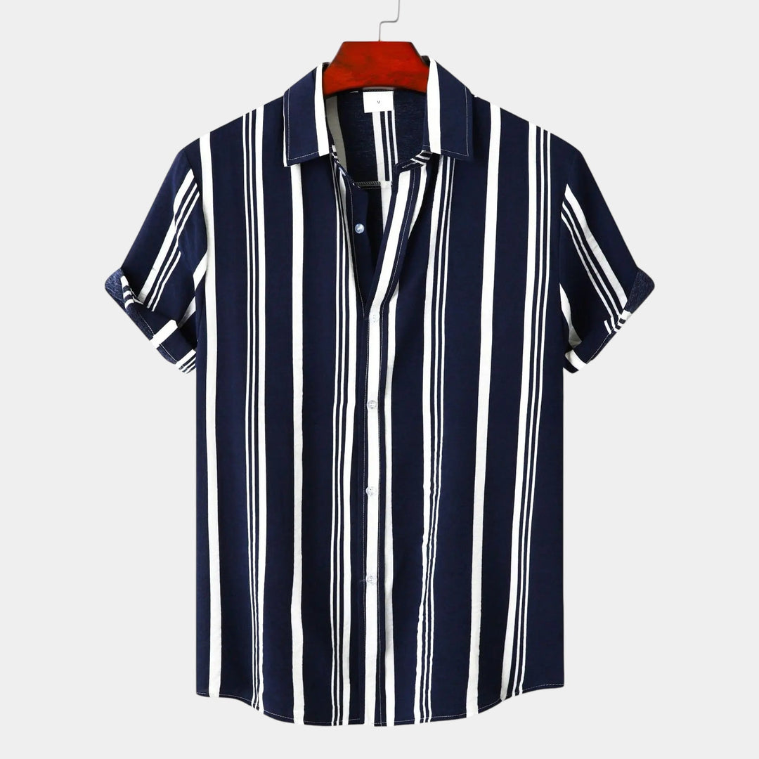 Camicia uomo a righe elegante