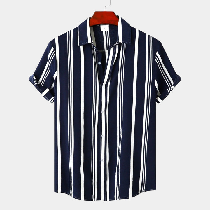 Camicia uomo a righe elegante