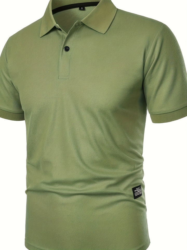 Polo uomo classico con colletto elegante