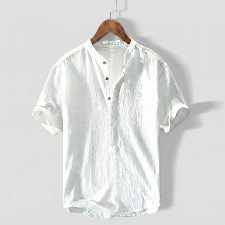 Andrea – Camicia popover camicia uomo manica corta