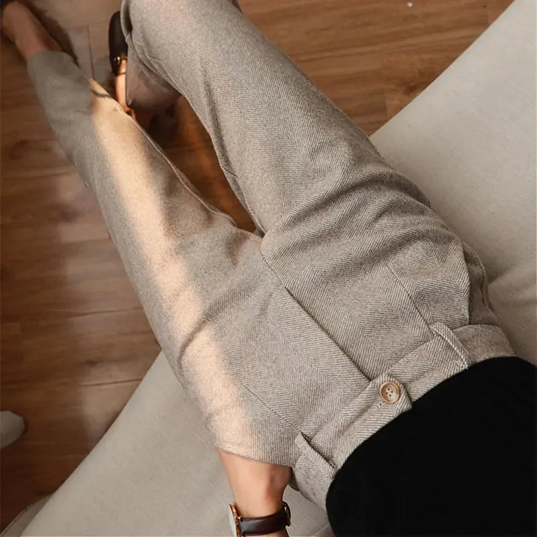 Pantaloni uomo sartoriali in pura lana