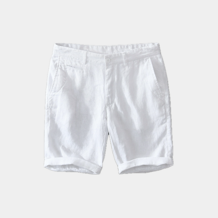 Elegante Shorts Uomo Estivo Slim Fit Tasche Laterali