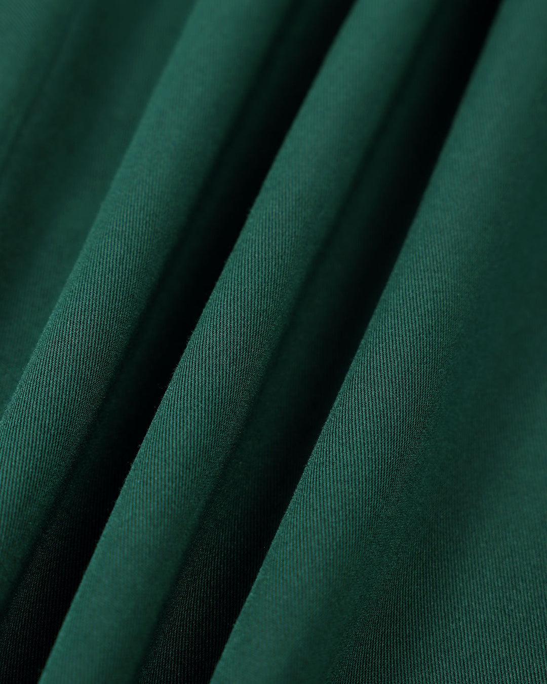 Abito midi donna verde elegante