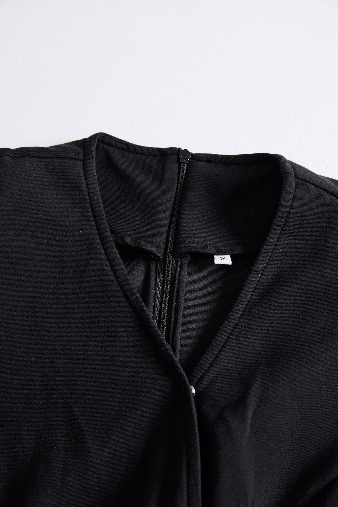 Gabriella - Abito midi da donna con spacco e bottoni bordeaux