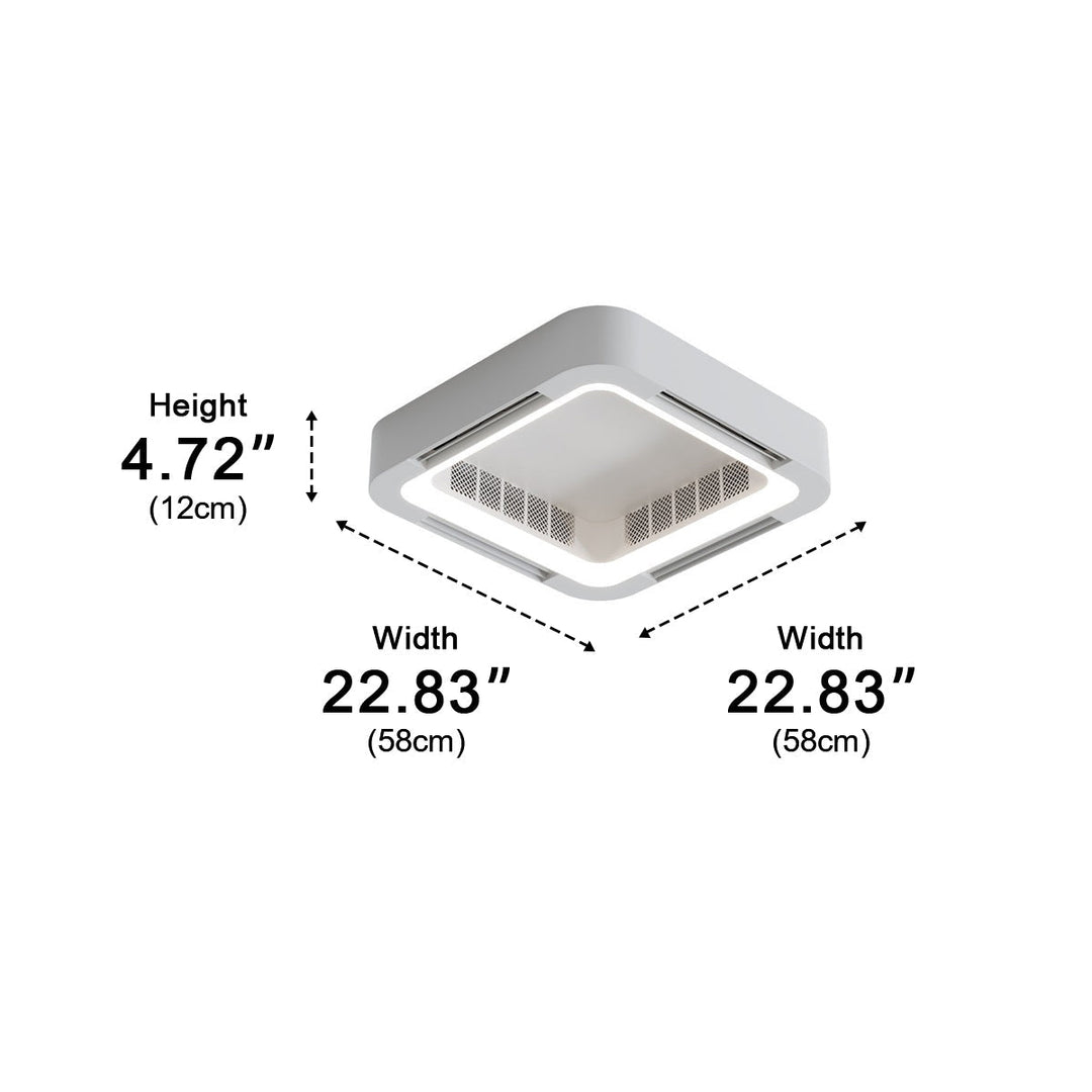 Lampada LED Ultra-Sottile Dimmerabile – Design Moderno con Telecomando
