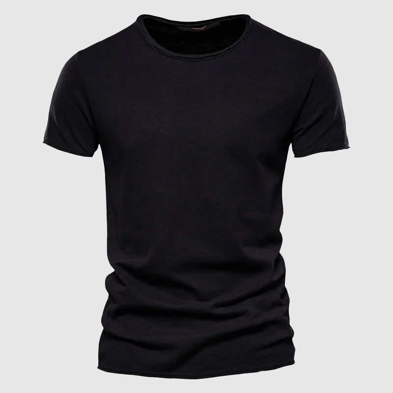 T shirt lussuosa uomo cotone estiva