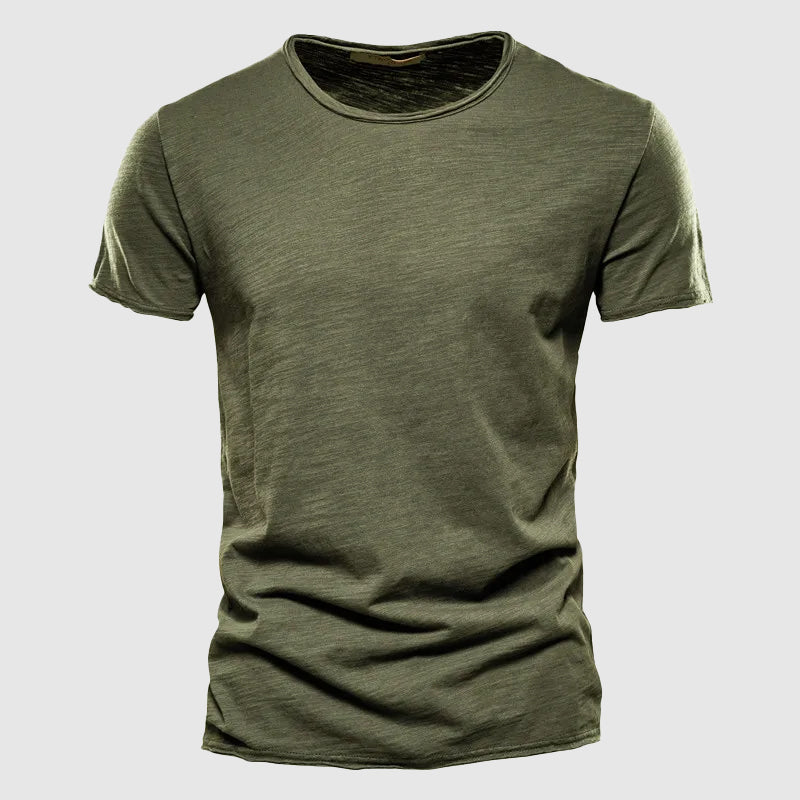 T shirt lussuosa uomo cotone estiva