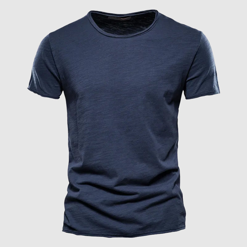 T shirt lussuosa uomo cotone estiva