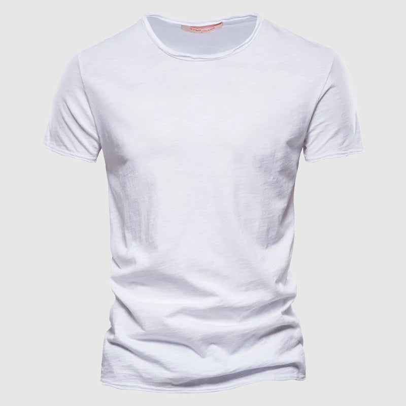 T shirt lussuosa uomo cotone estiva