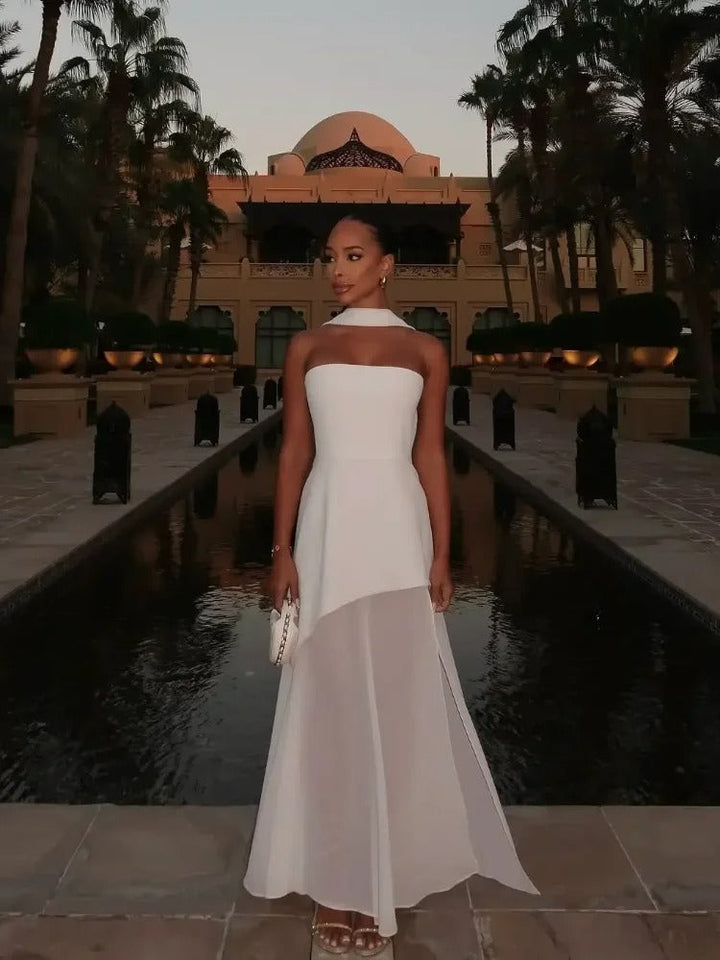 Elena – Abito lungo donna con spacco