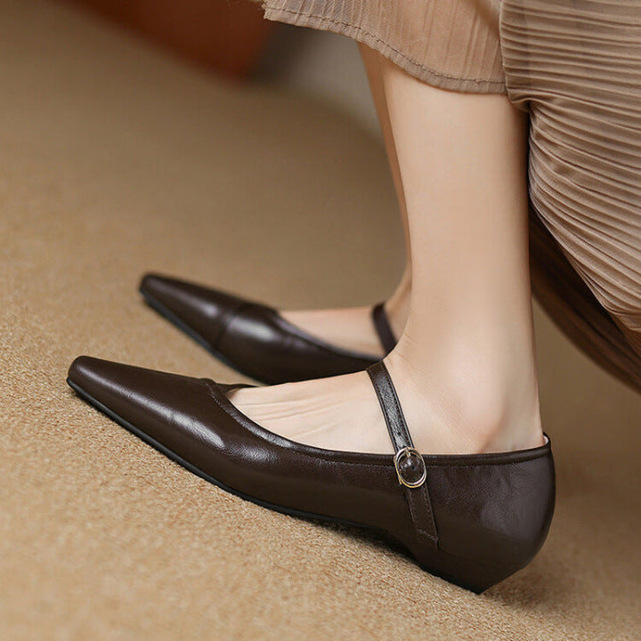 Ballerine Punta Cinturino Classiche