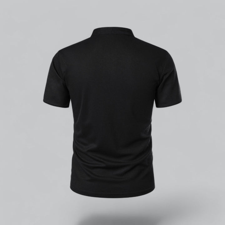 Polo da uomo senza colletto