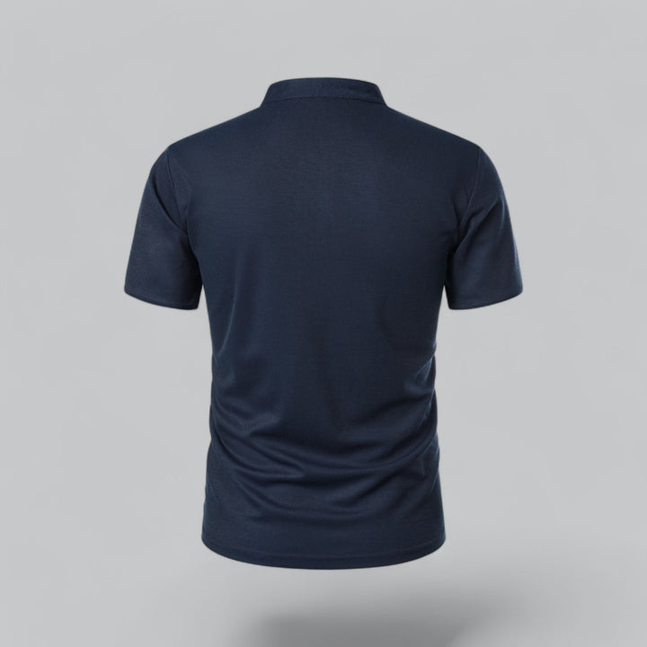 Polo da uomo senza colletto