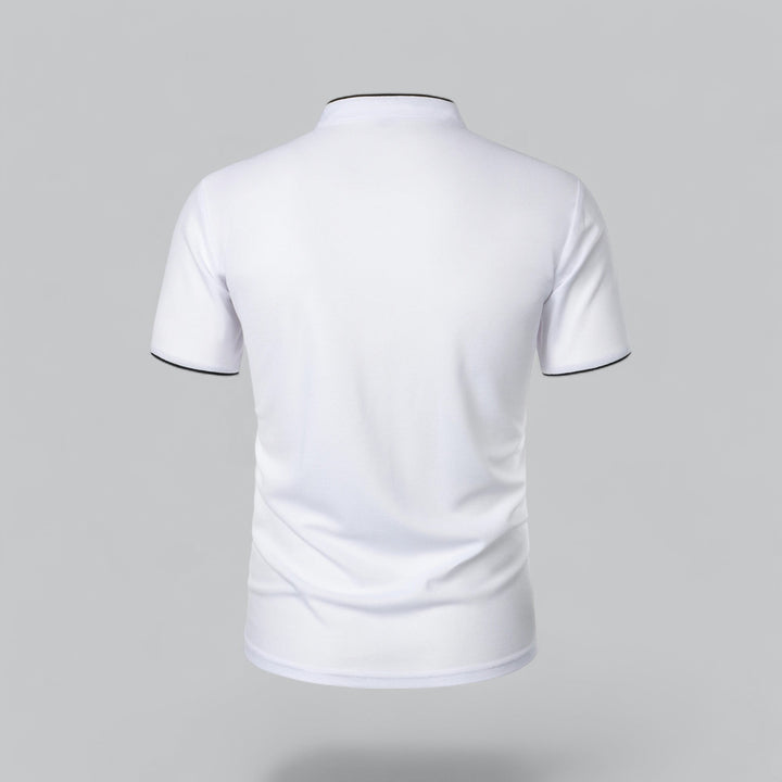Polo da uomo senza colletto