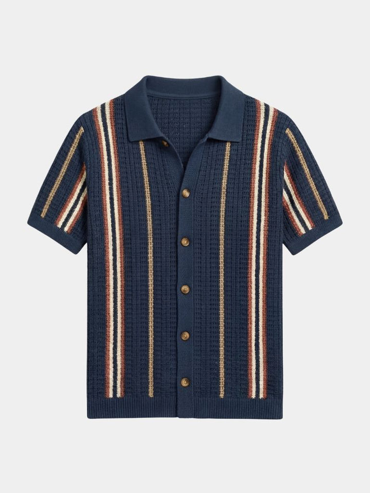 Polo Uomo Sunset Groove Vestibilità Sartoriale Premium