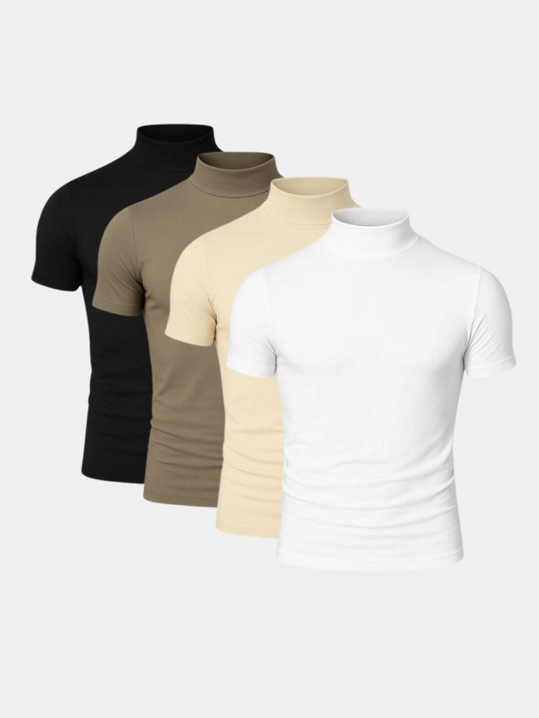 Maglietta casual Maglietta casual a collo alto