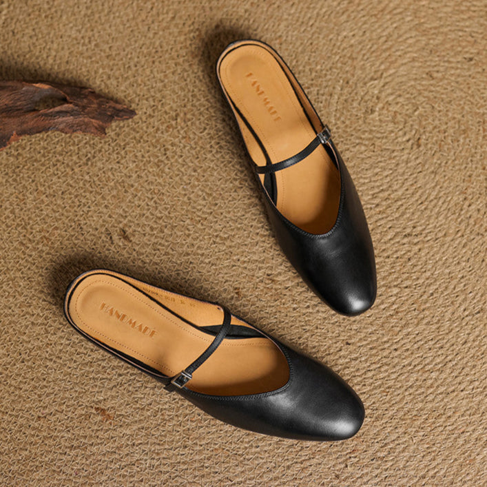 Ballerine Pelle Mandorla Classiche