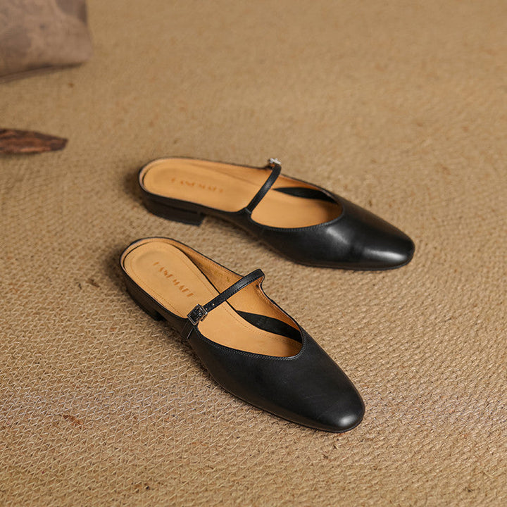 Ballerine Pelle Mandorla Classiche