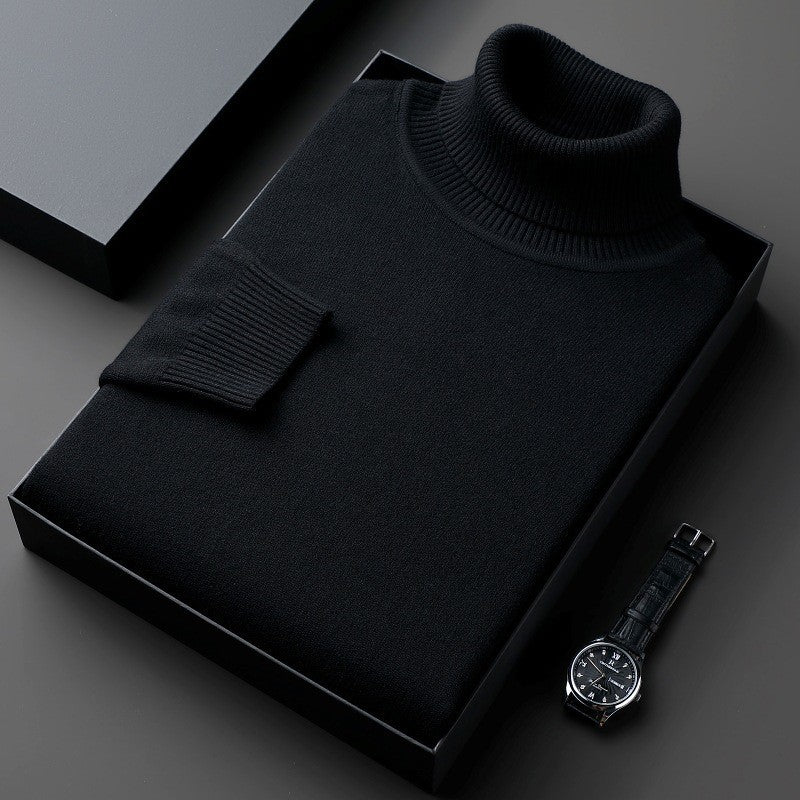 Colletto Dolcevita Lavorato a Maglia Elegante Invernale