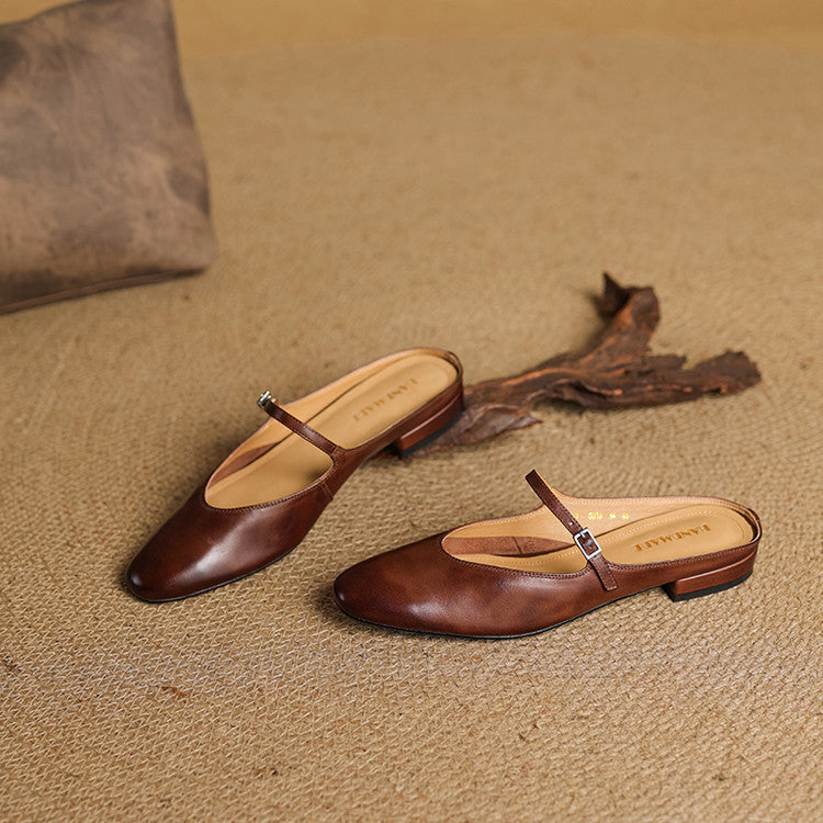 Ballerine Pelle Mandorla Classiche