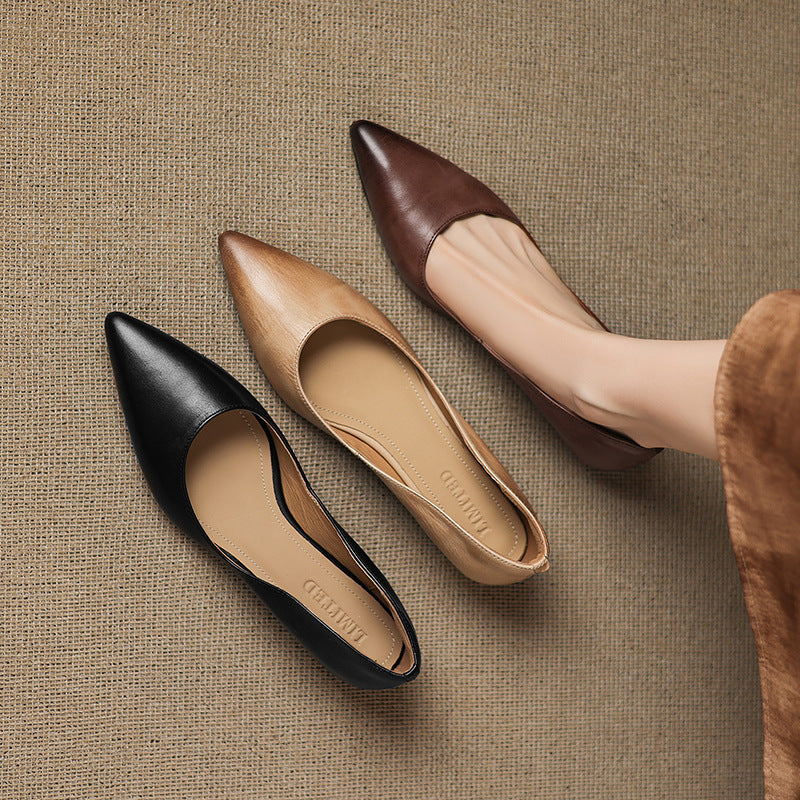 Flats Donna Punta Sofisticate