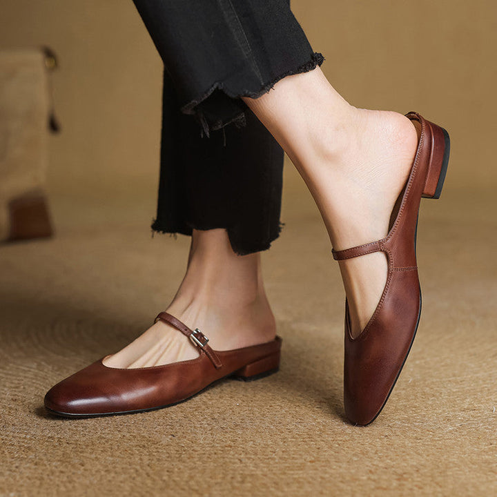 Ballerine Pelle Mandorla Classiche