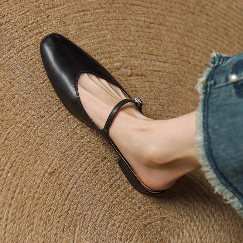 Ballerine Pelle Mandorla Classiche