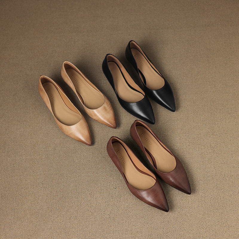 Flats Donna Punta Sofisticate