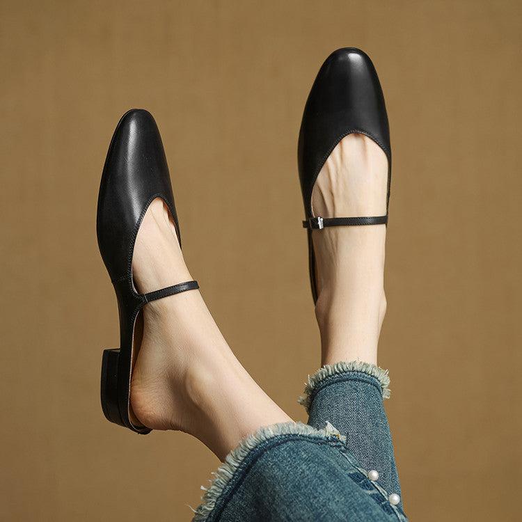 Ballerine Pelle Mandorla Classiche