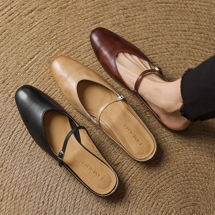 Ballerine Pelle Mandorla Classiche