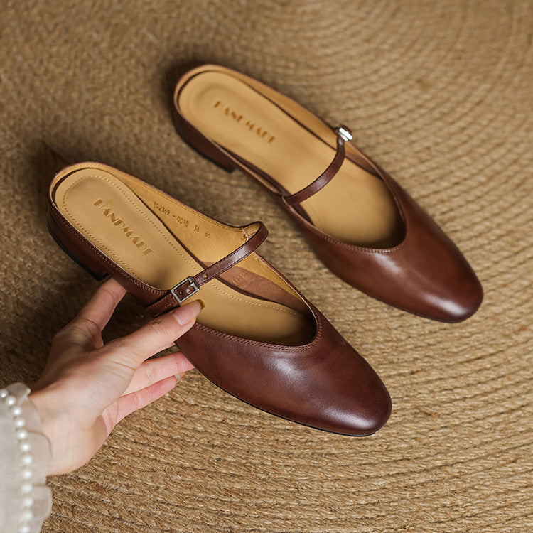 Ballerine Pelle Mandorla Classiche