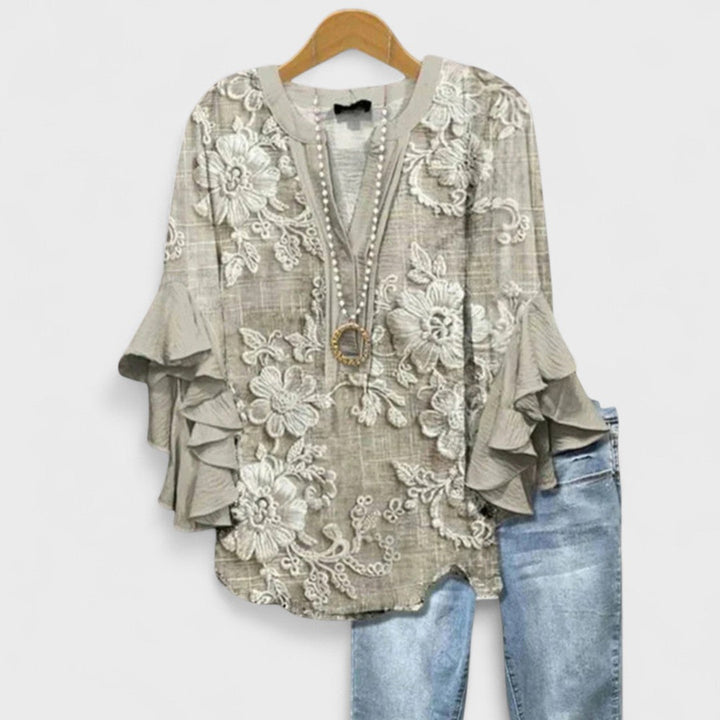 T shirt raffinata donna blusa estiva
