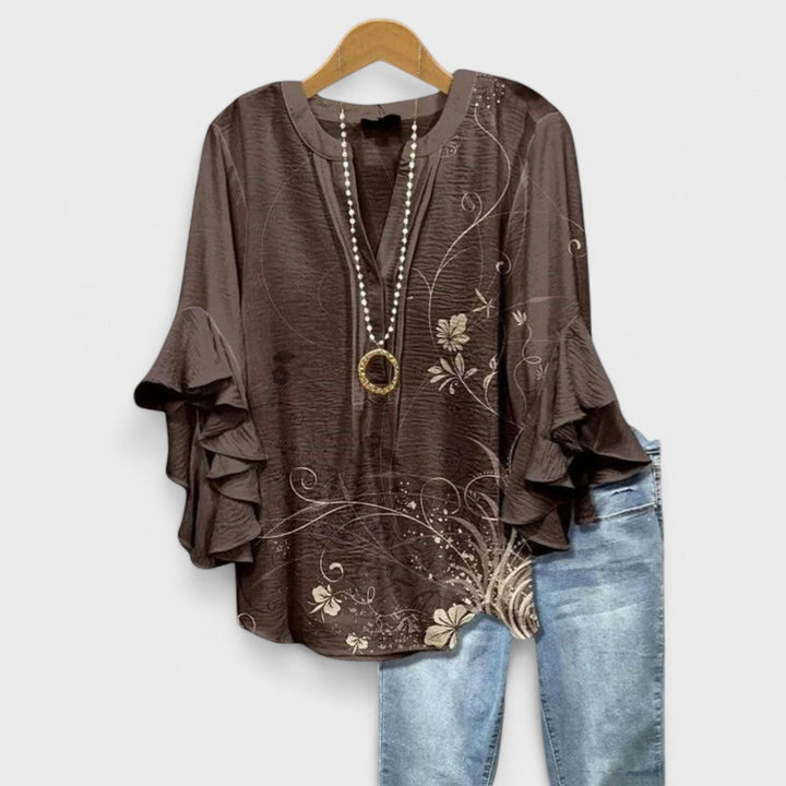 T shirt raffinata donna blusa estiva