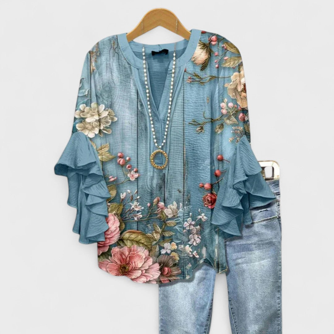 T shirt raffinata donna blusa estiva