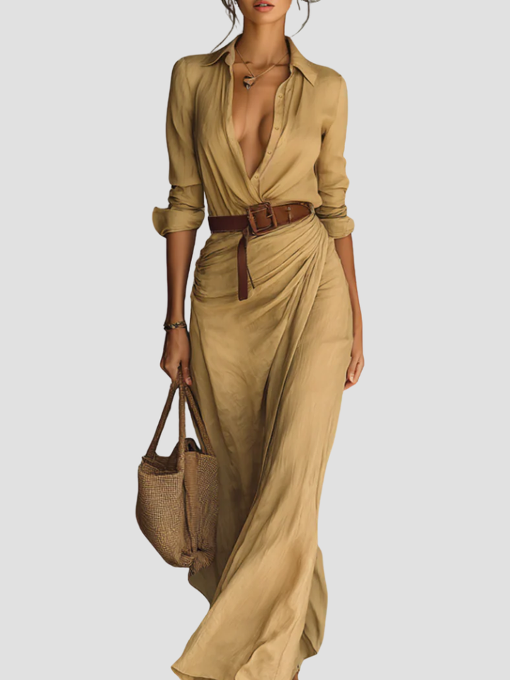 Camilla – Chemisier lungo abito lungo donna