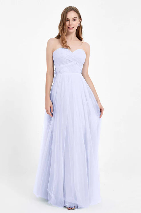 Abito cerimonia lungo elegante donna