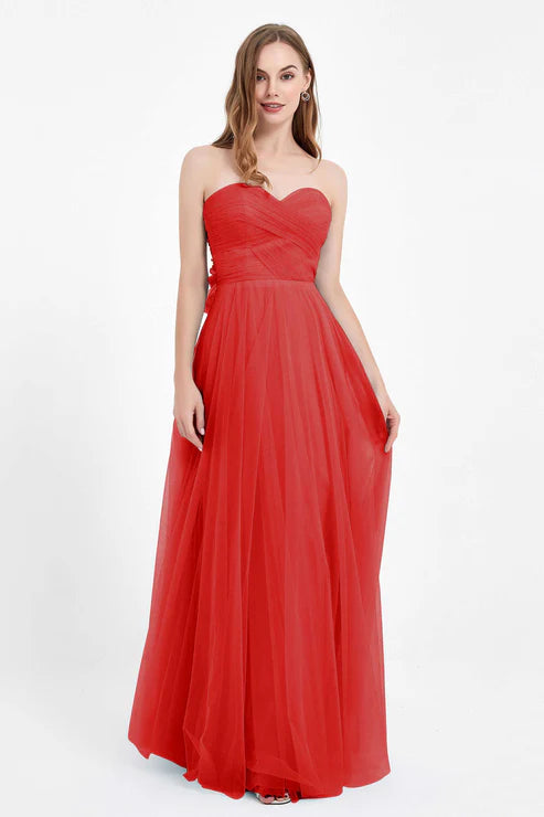 Abito cerimonia lungo elegante donna
