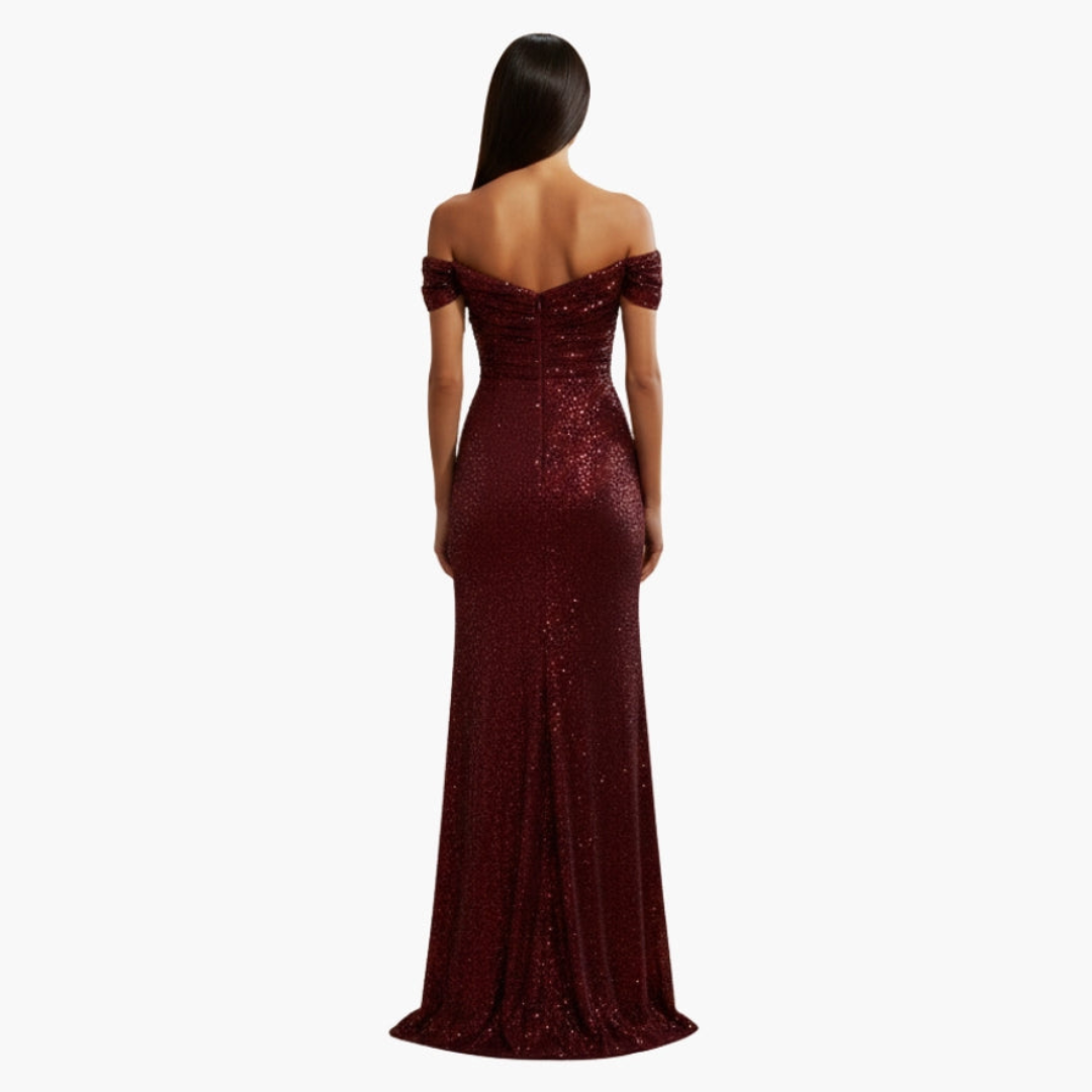 Abito da cerimonia lungo elegante