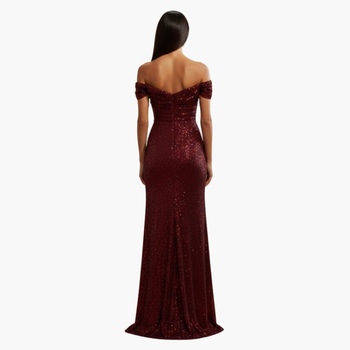 Abito da cerimonia lungo elegante