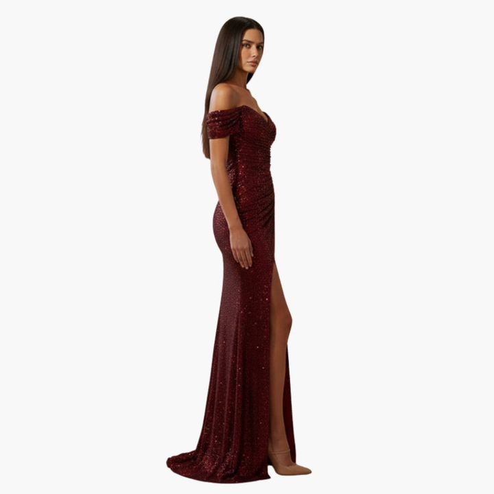 Abito da cerimonia lungo elegante