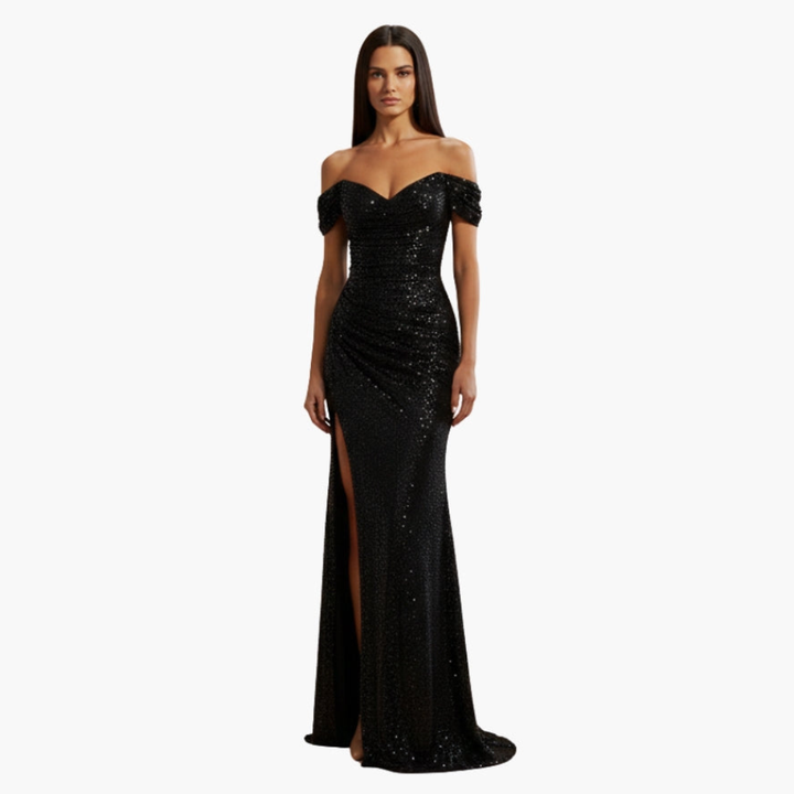 Abito da cerimonia lungo elegante