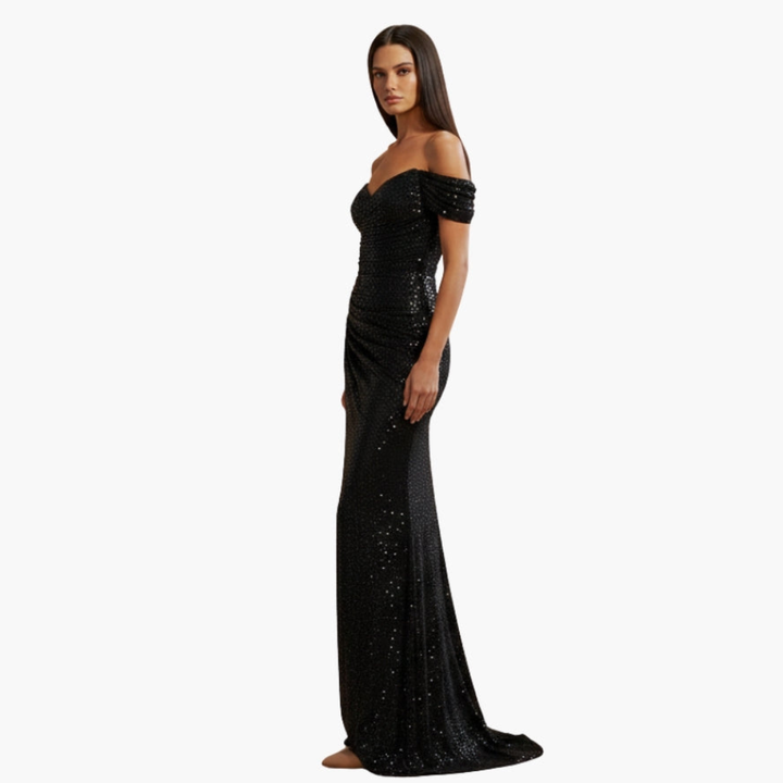 Abito da cerimonia lungo elegante