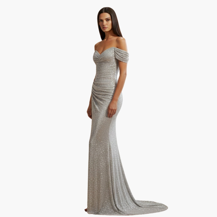 Abito da cerimonia lungo elegante