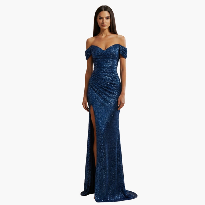 Abito da cerimonia lungo elegante