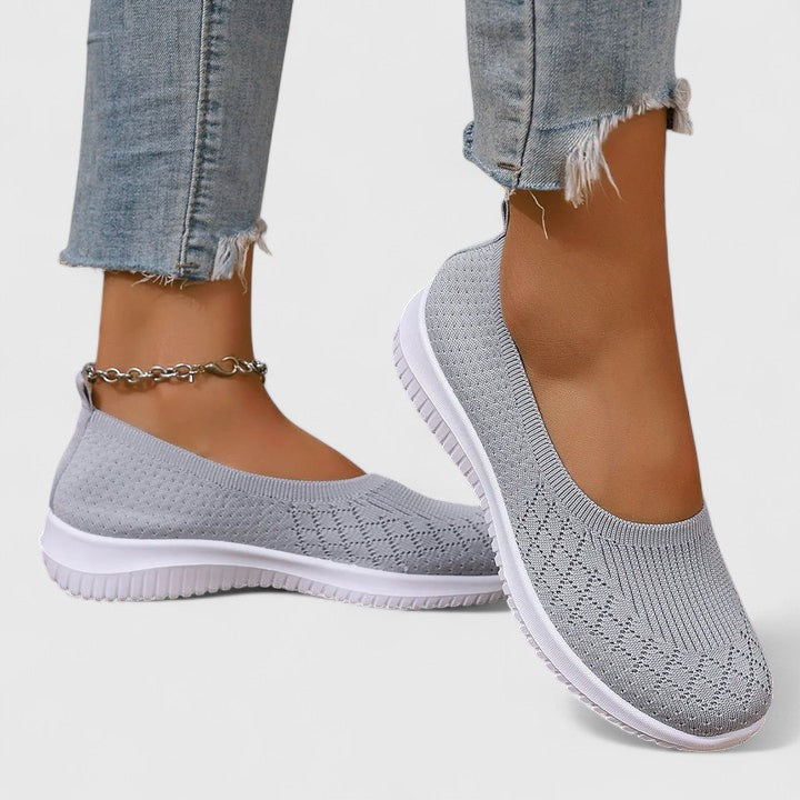 Comode scarpe slip-on da donna con solette imbottite