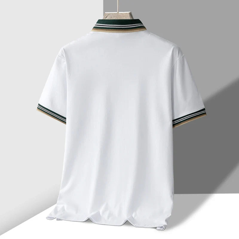 T shirt polo lussuosa uomo