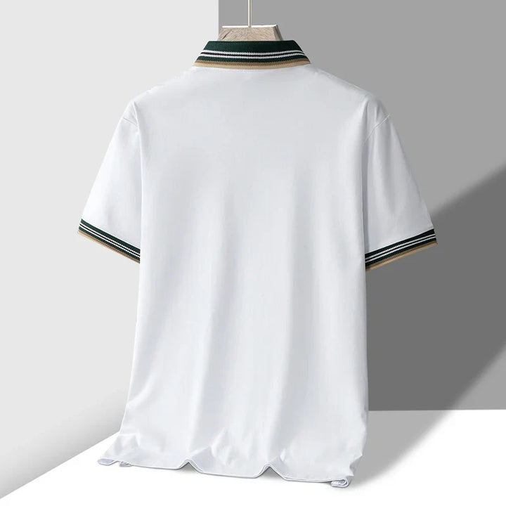 T shirt polo lussuosa uomo