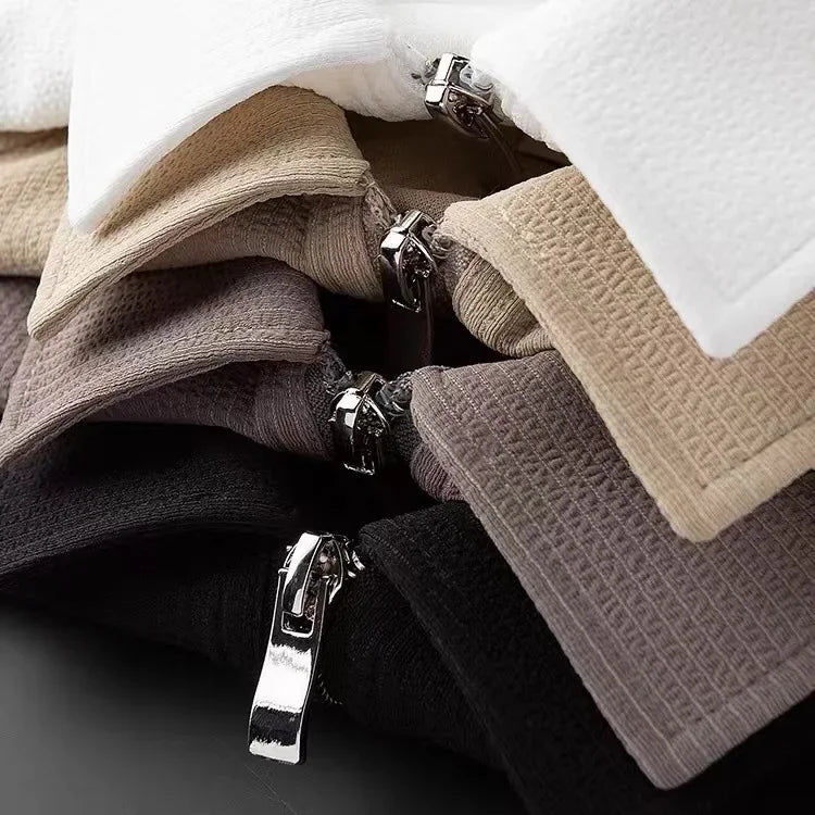 Polo uomo zip quarto sportivo